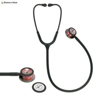 Alternative view of Littmann Classic III Stethoscope - Rainbow-Finish, Black Tube