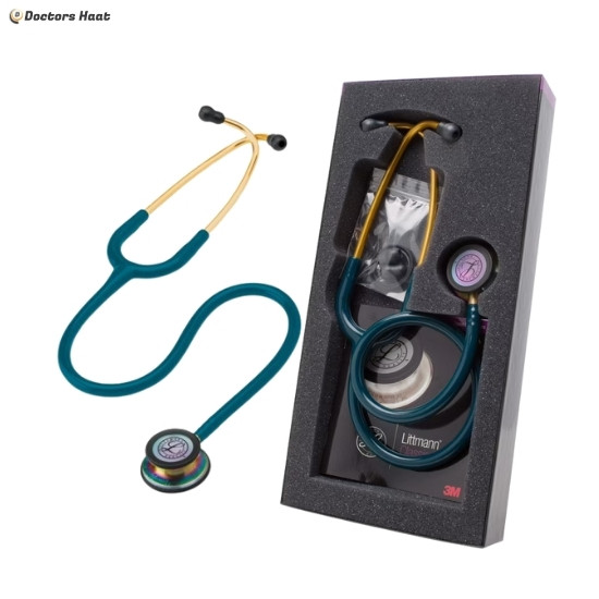 Littmann Classic III Stethoscope – Caribbean Blue Rainbow - Image 2